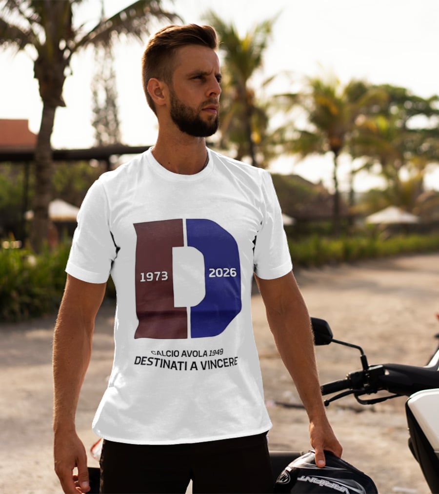 Calcio Avola 1949 Destinati A Vincere 1973 2026 T-Shirt