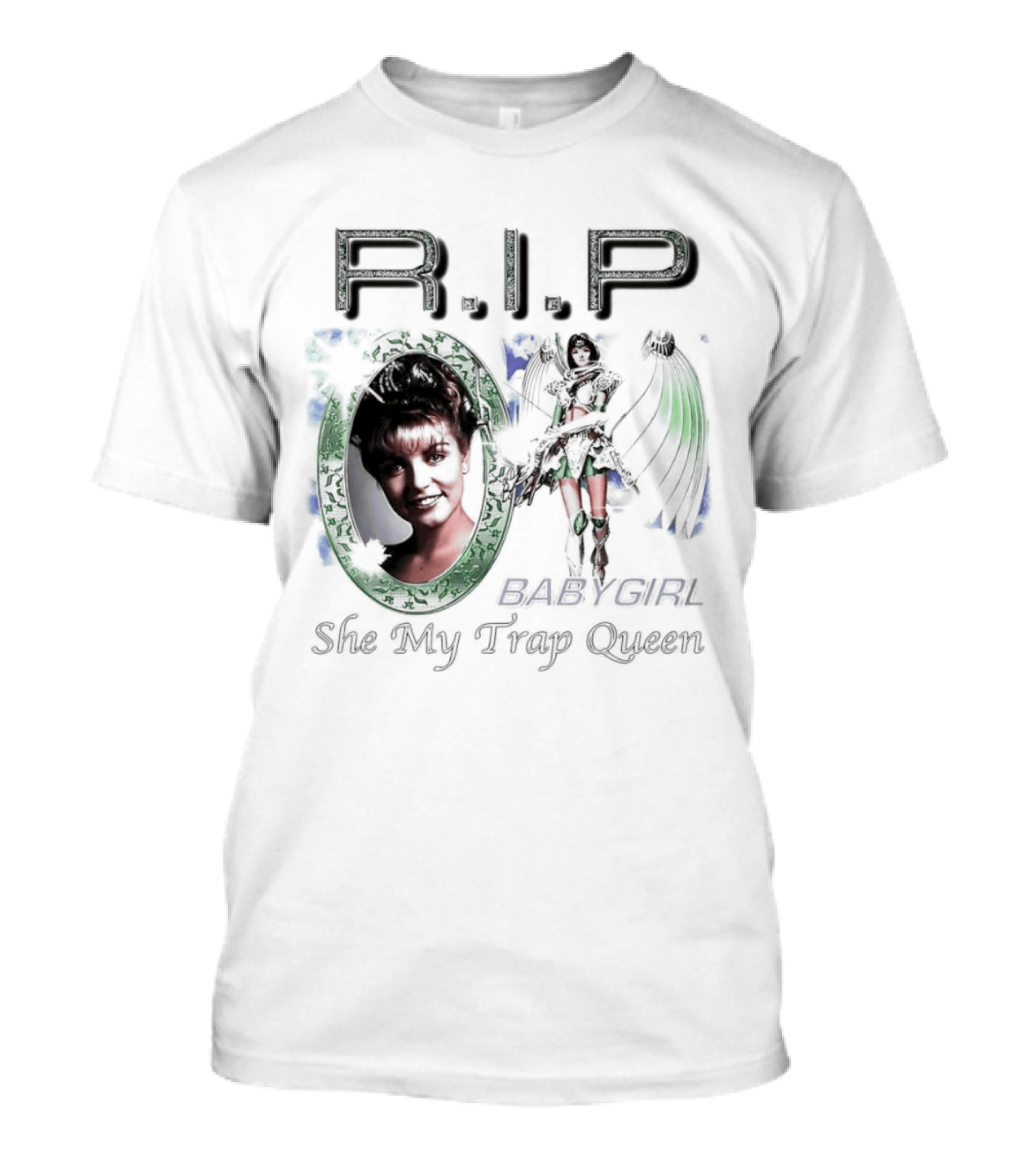RIP Babygirl She My Trap Queen Laura Palmer Angel Warrior T-Shirt