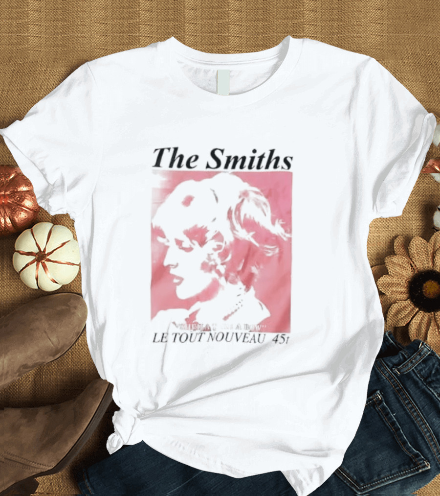 The Smiths Le Tout Nouveau 45T Red Art Music T-Shirt