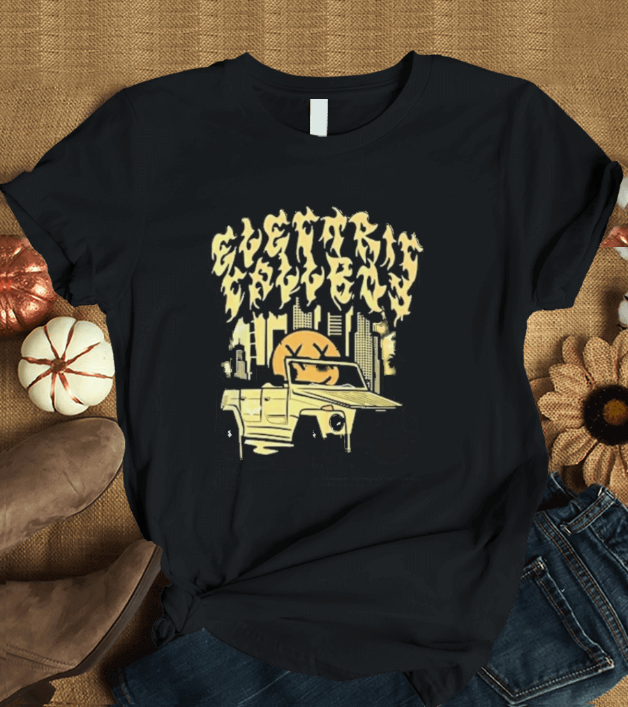 Electric Callboy Let The Good Times Roll Just Cruisin Urban Cityscape Vibes T-Shirt