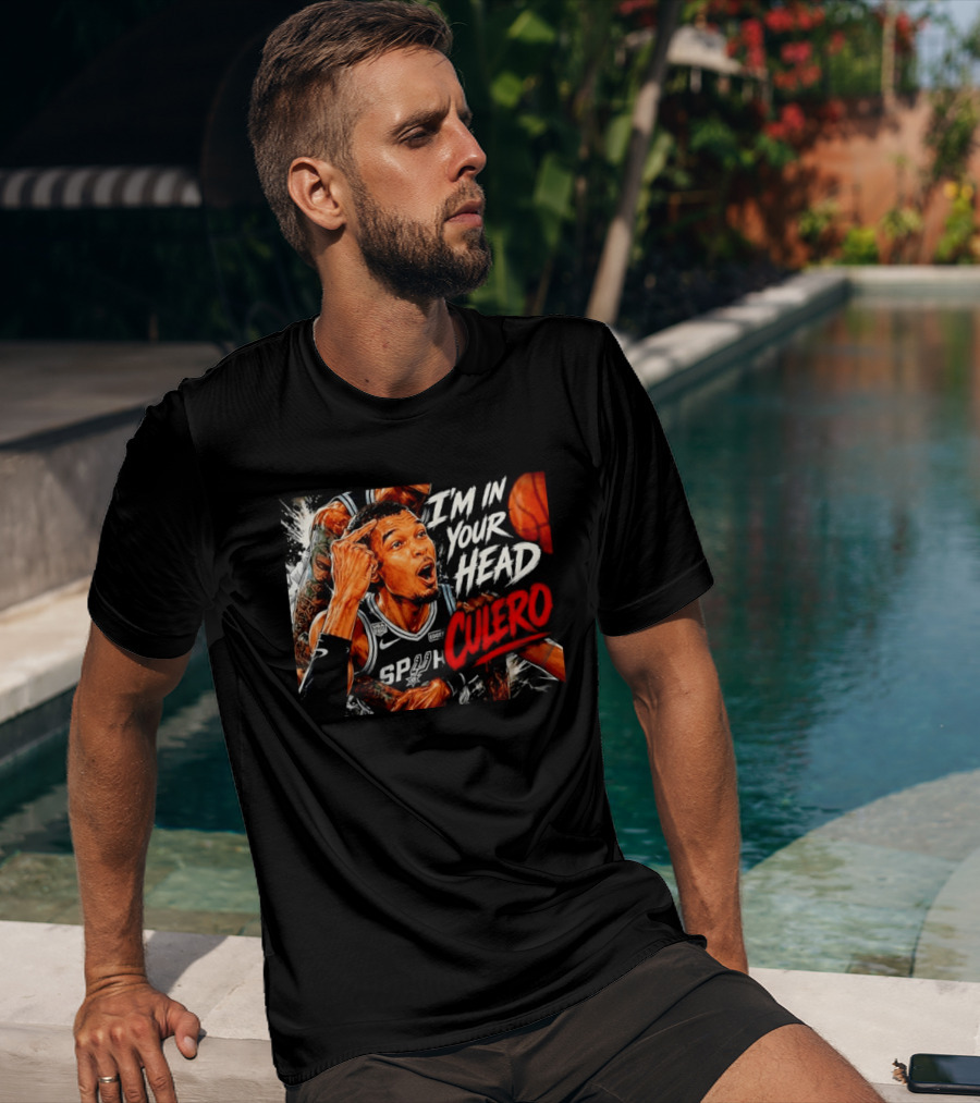 I'm In Your Head Culero Jeremy Sochan San Antonio Spurs NBA T-Shirt