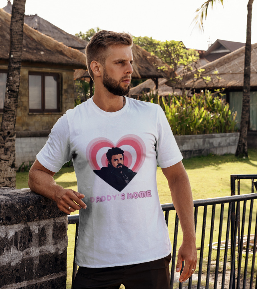 Daddy's Home The Boys Billy Butcher Heart T-Shirt