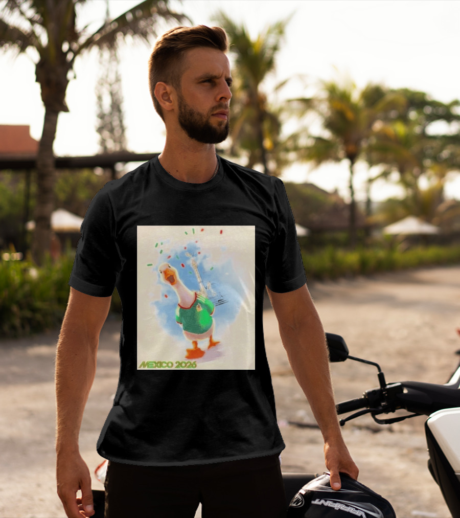 Goose Mexico Soccer Celebration 2026 T-Shirt