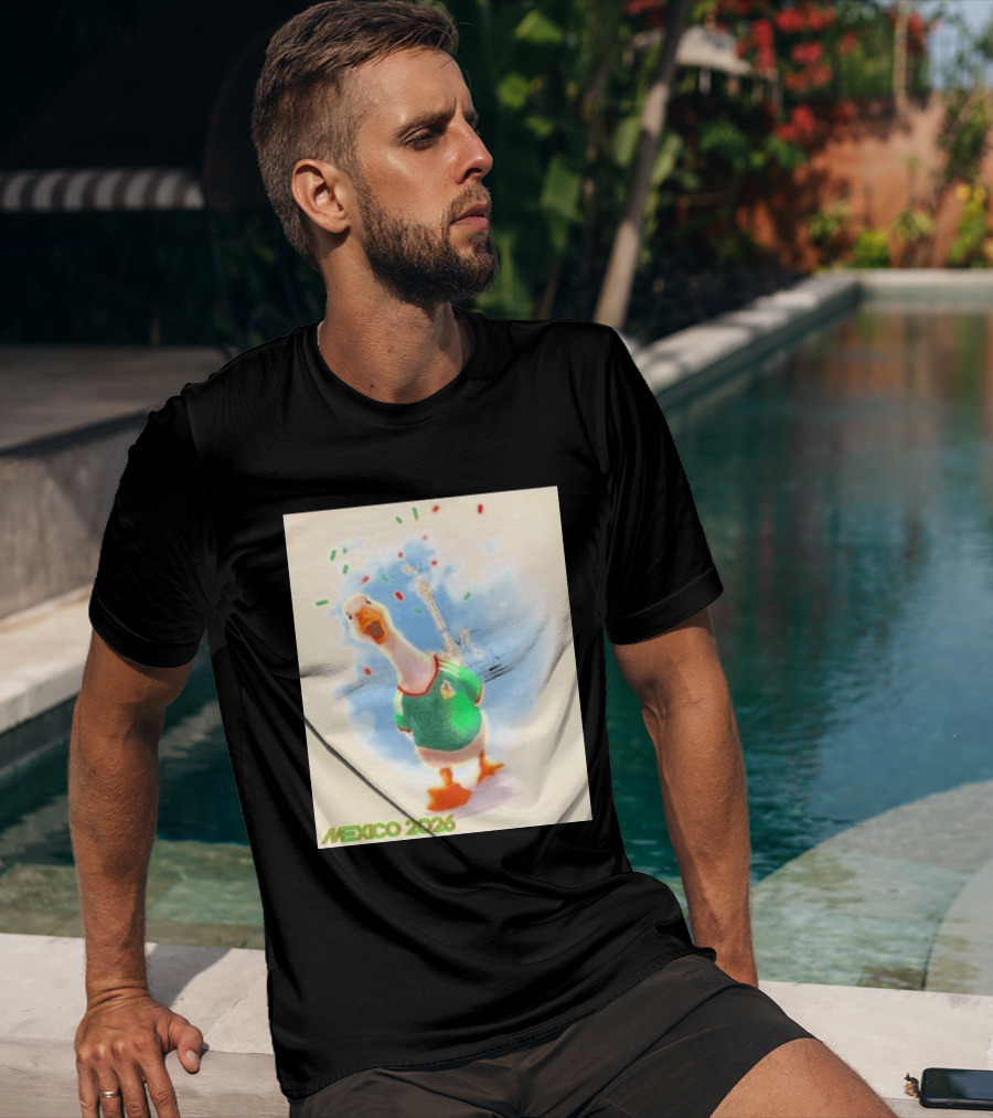 Goose Mexico Soccer Celebration 2026 T-Shirt