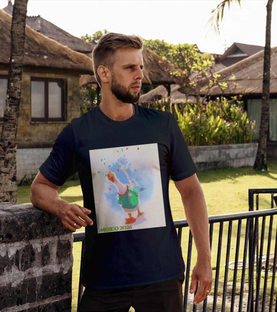 Goose Mexico Soccer Celebration 2026 T-Shirt