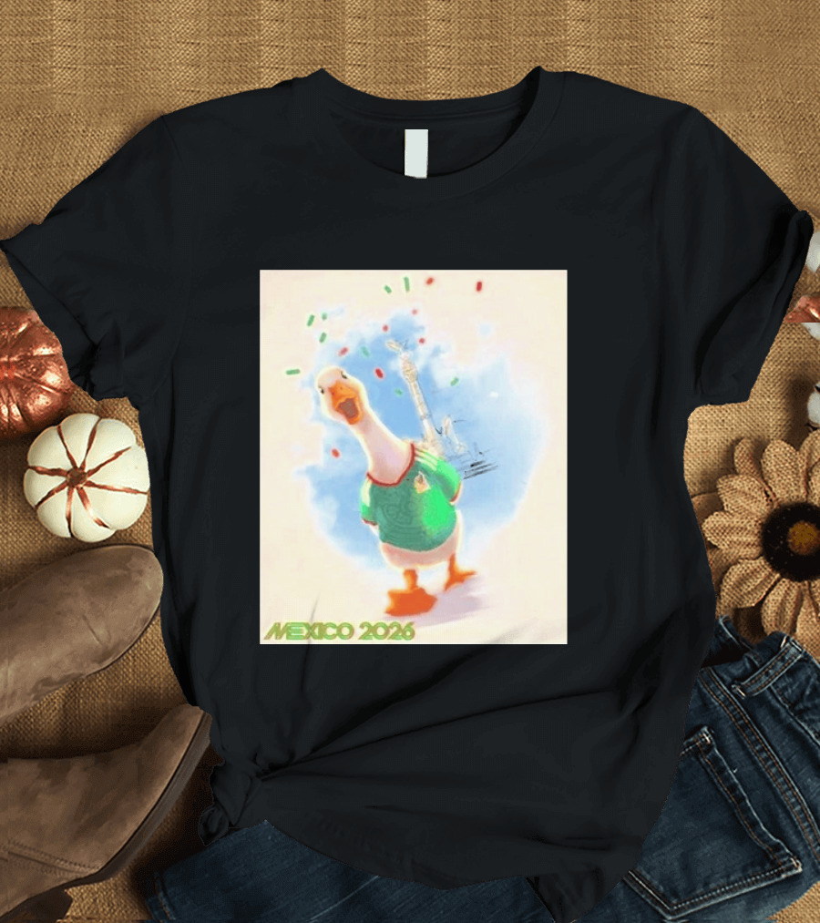 Goose Mexico Soccer Celebration 2026 T-Shirt