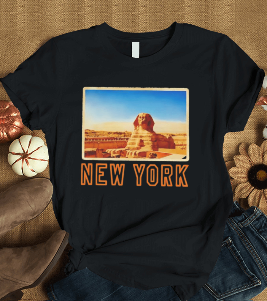 New York Humor Great Sphinx Of Giza Egypt Landmark T-Shirt