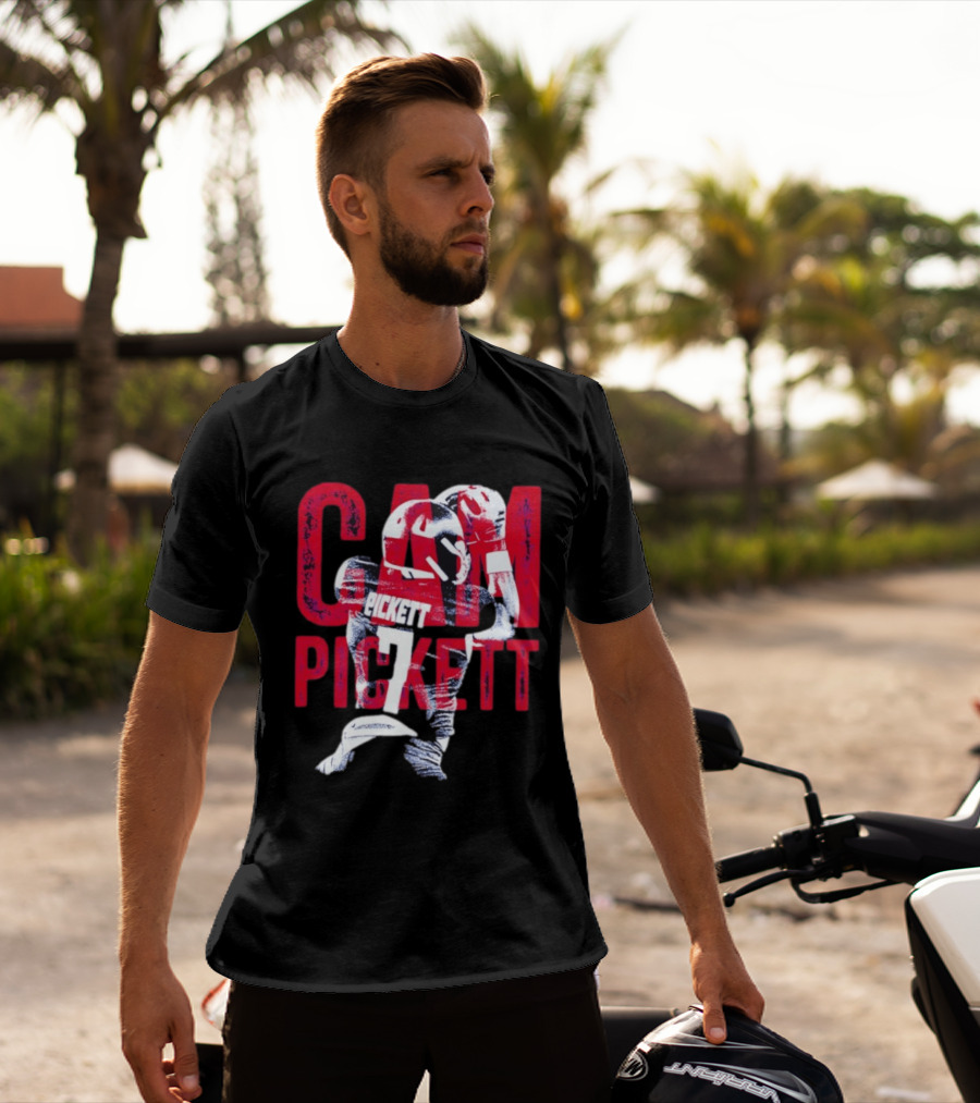 Kenny Pickett Pittsburgh Steelers Cam Pickett Number 7 T-Shirt
