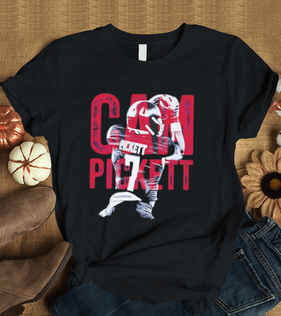 Kenny Pickett Pittsburgh Steelers Cam Pickett Number 7 T-Shirt