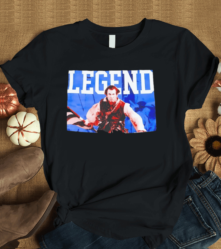 Legend Mel Gibson 2000 Film The Patriot T-Shirt