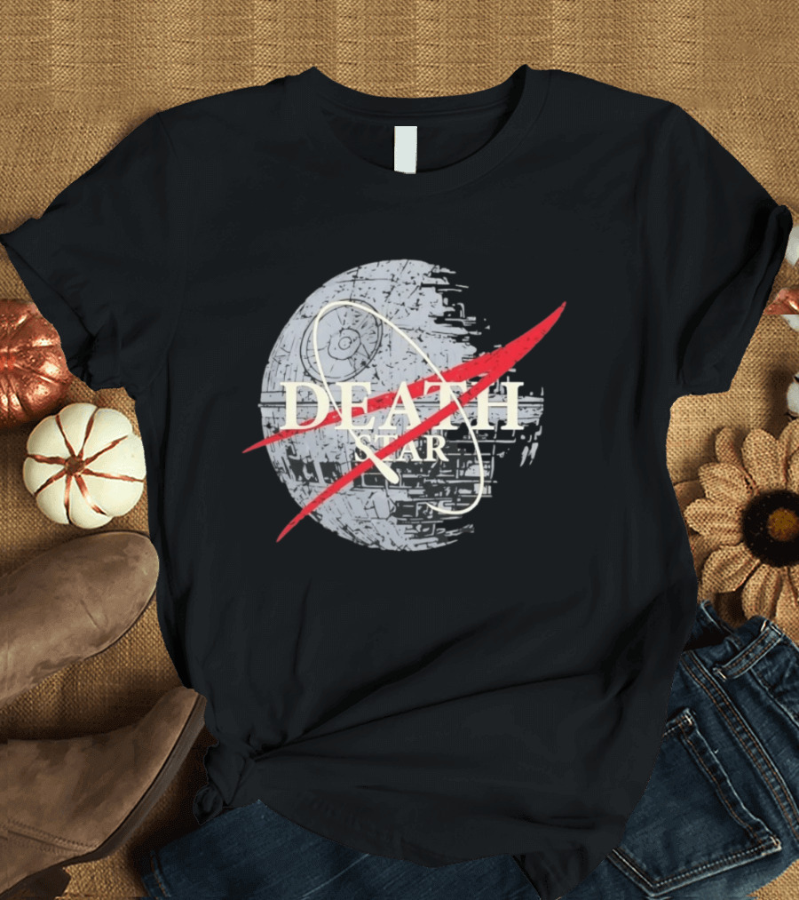 Death Star And The NASA T-Shirt