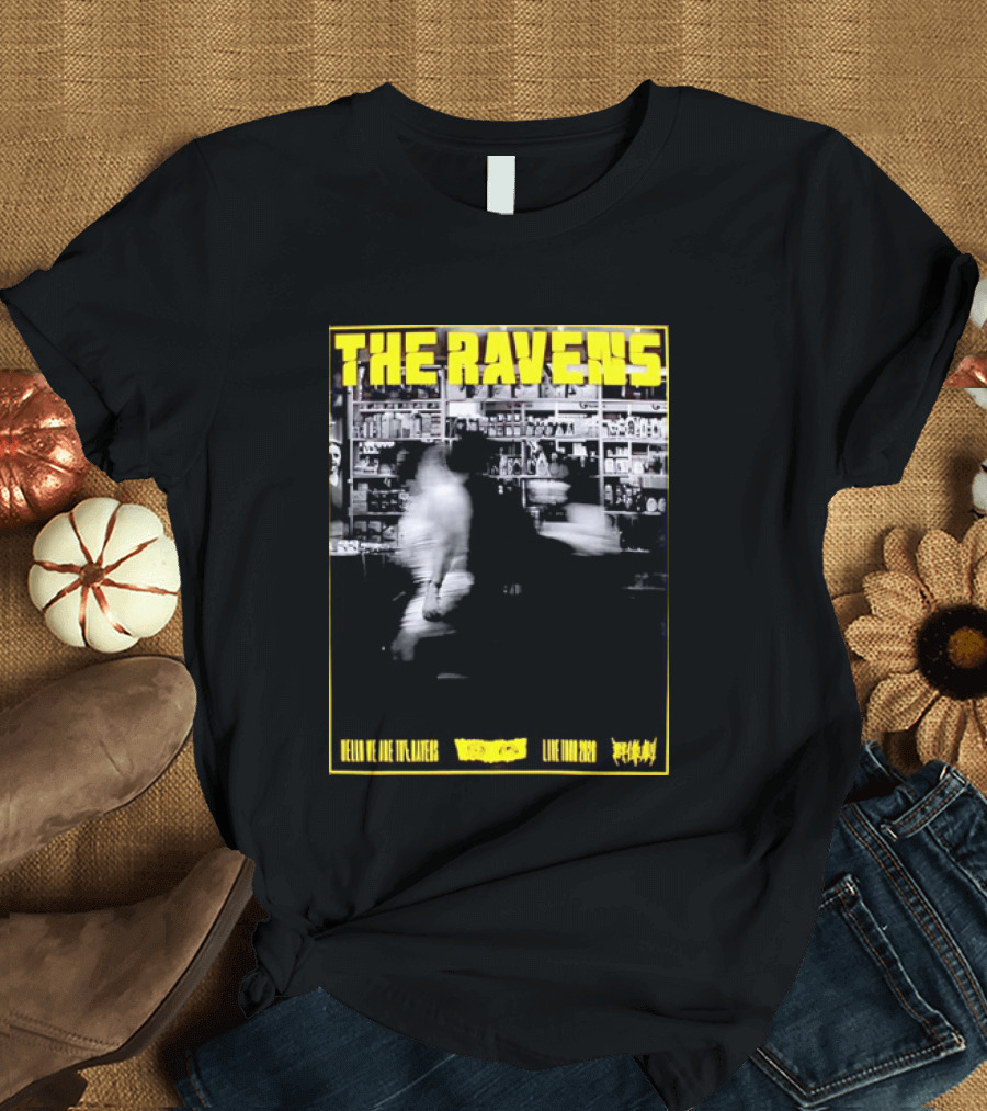 The Ravens Hello We Are The Ravens Voodoo Cat Live Tour 2026 T-Shirt