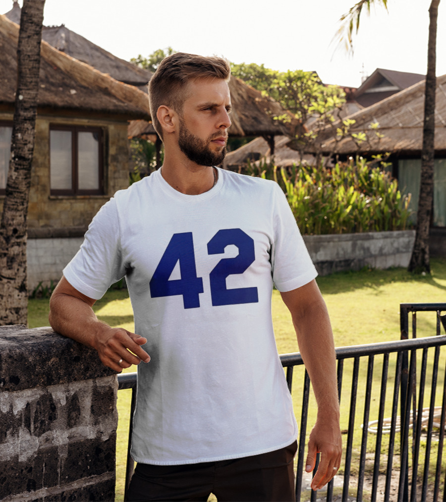 Jackie Robinson 42 Fear Of God Collection T-Shirt