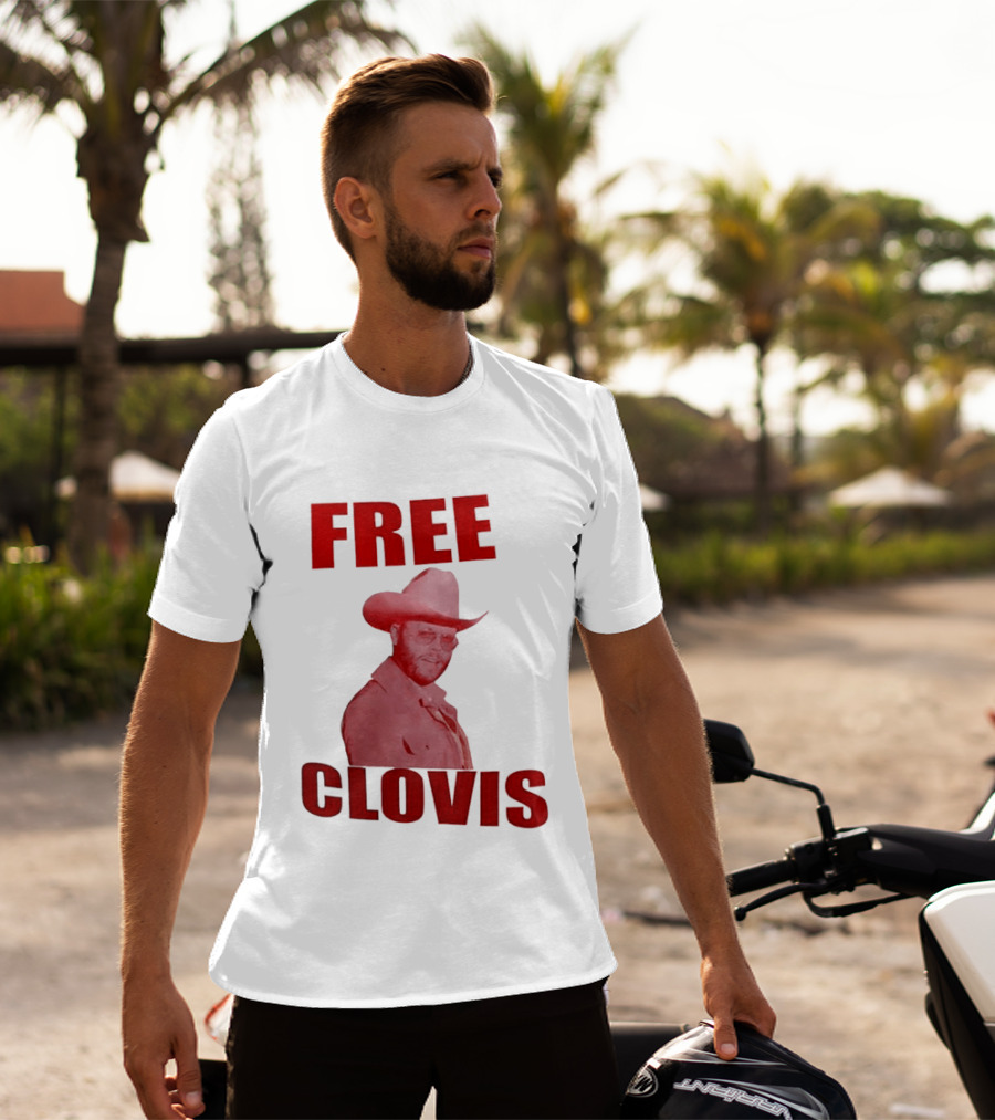 Charley Crockett Free Clovis Cowboy Style Texas Country Music T-Shirt