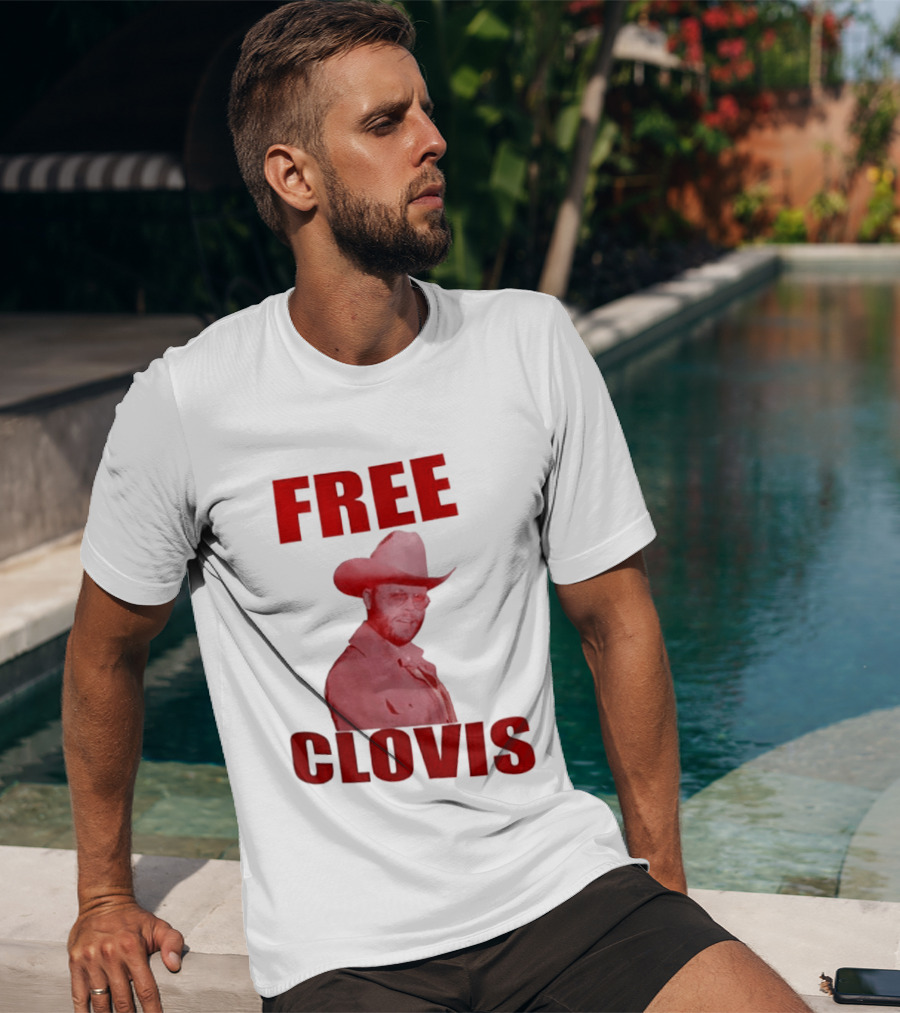 Charley Crockett Free Clovis Cowboy Style Texas Country Music T-Shirt