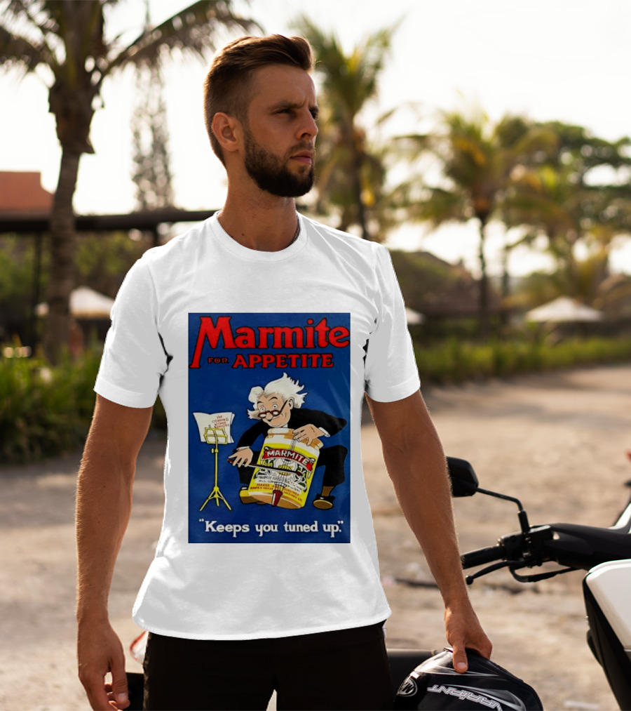 Marmite For Appetite Keeps You Tuned Up Conductor T-Shirt
