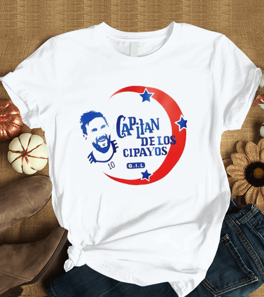 Capitan De Los Cipayos 10 Gelb T-Shirt