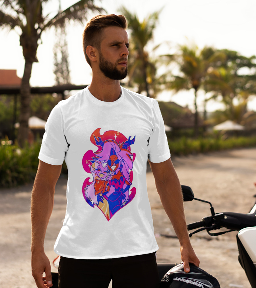 Mrs Mayberry And Martha Pride 2025 Vibrant Cartoon Duo With Pink And Purple Aesthetic T-Shirt