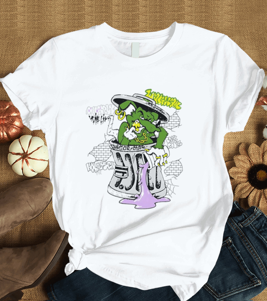 Escape Plan Ghetto Slime Rat Trash Can Die Lit Back Rooms Holadsch T-Shirt