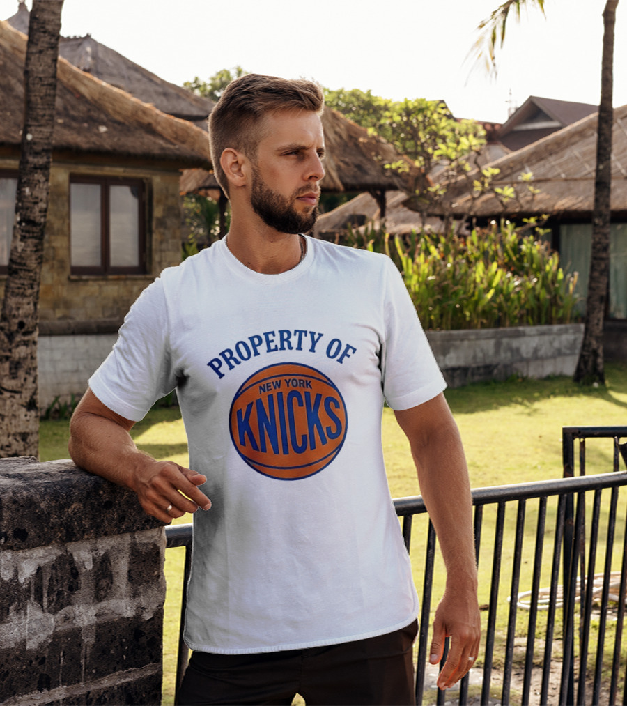 Property Of New York Knicks Basketball T-Shirt