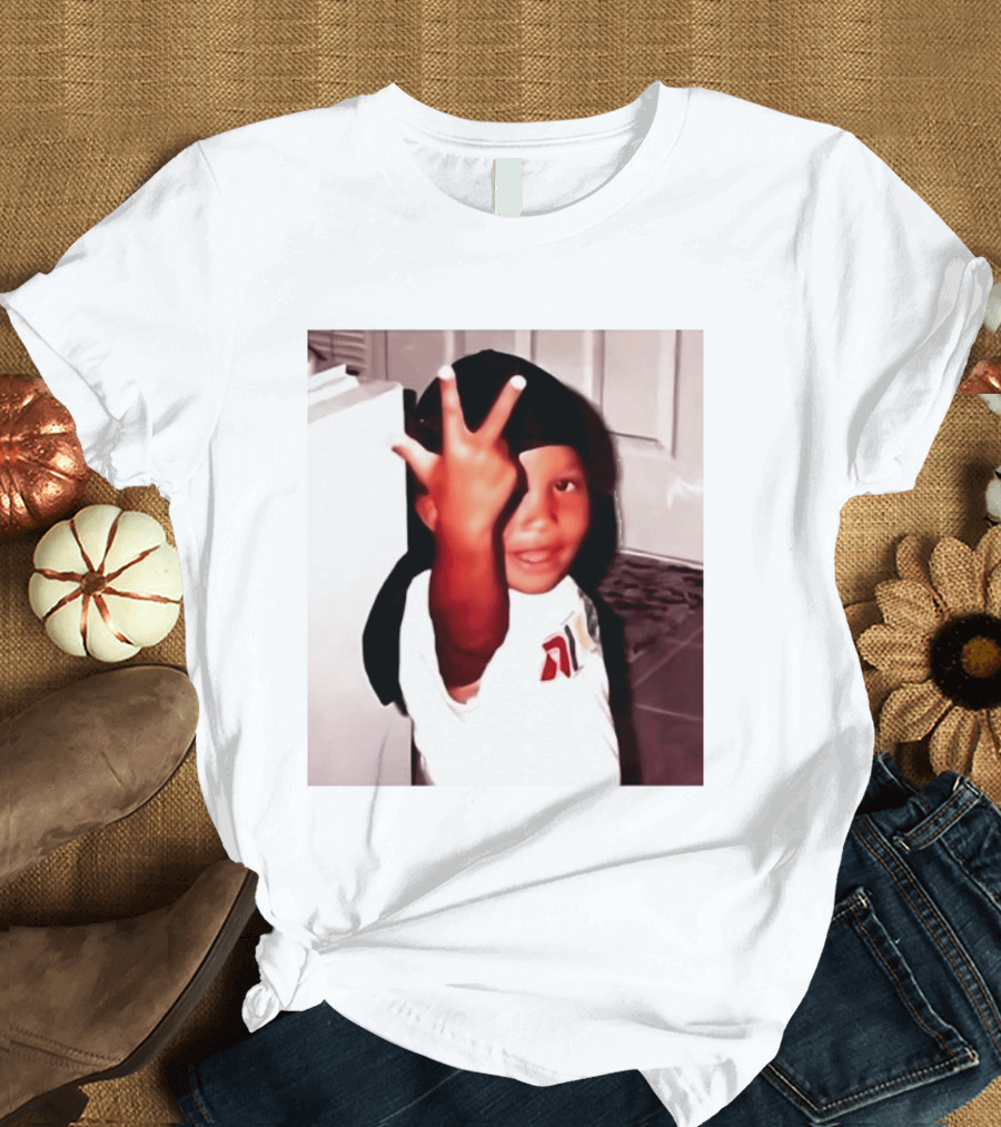Kevin Durant Phoenix Suns Childhood Photo Finisher T-Shirt