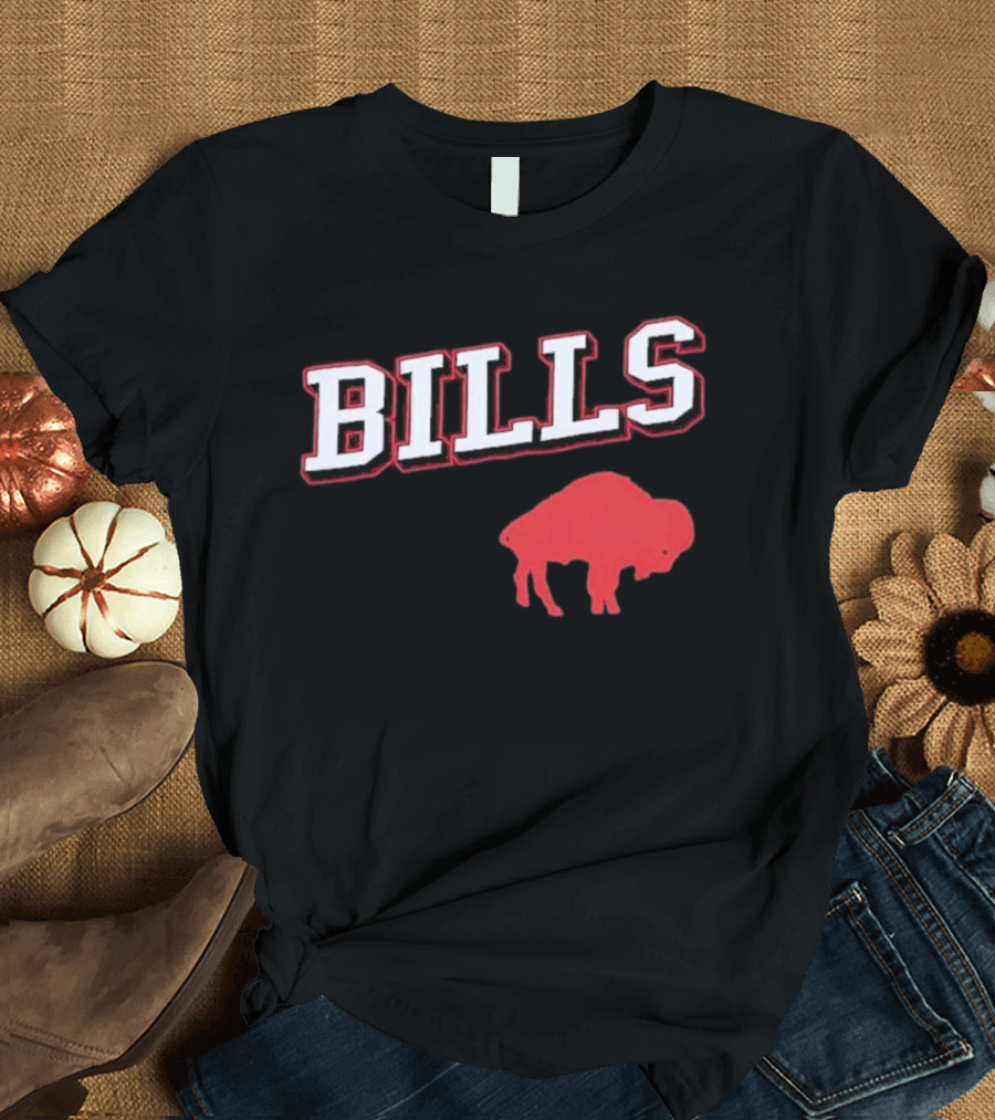 Buffalo Bills Black Training Camp Red Buffalo Bills T-Shirt