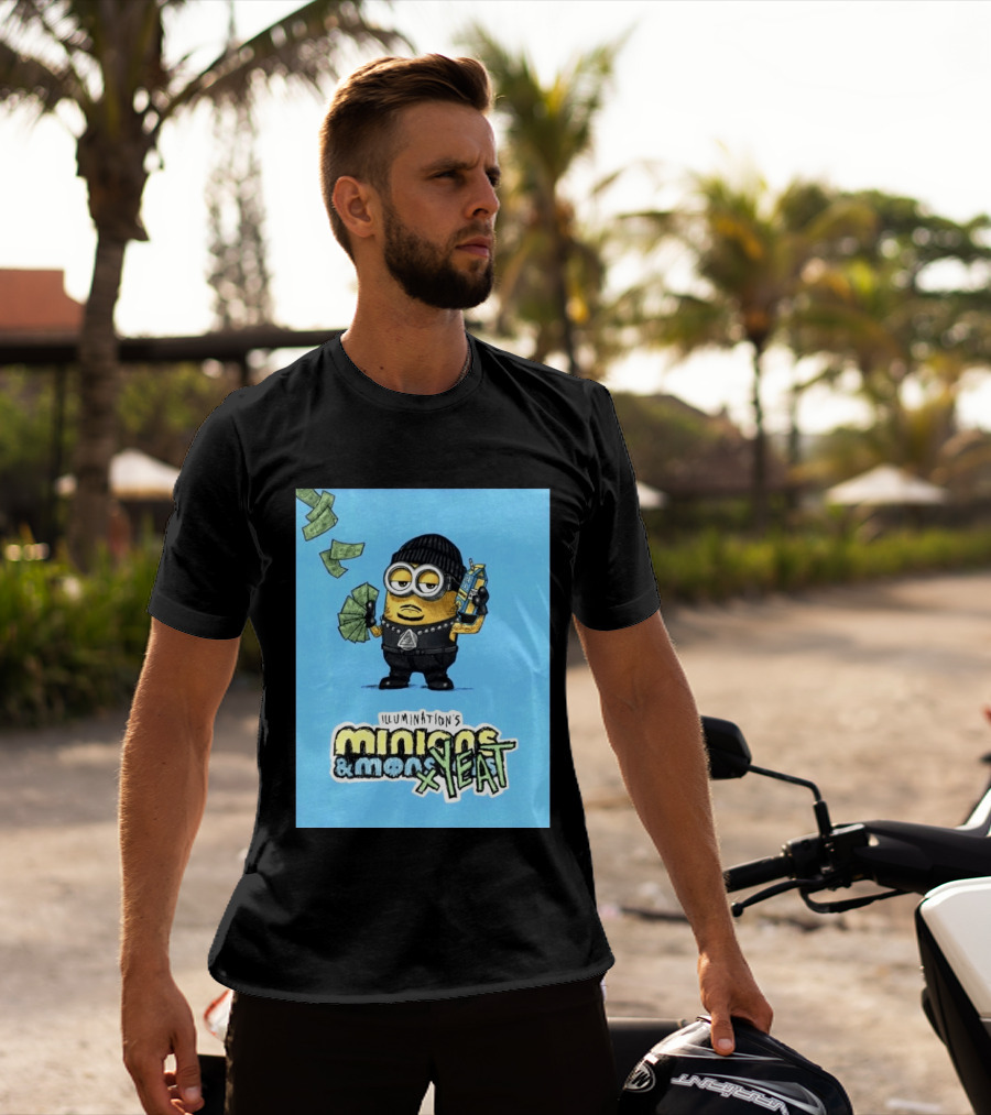 Illumination's Minions & Minions X Yeat Million Dollar Minion T-Shirt