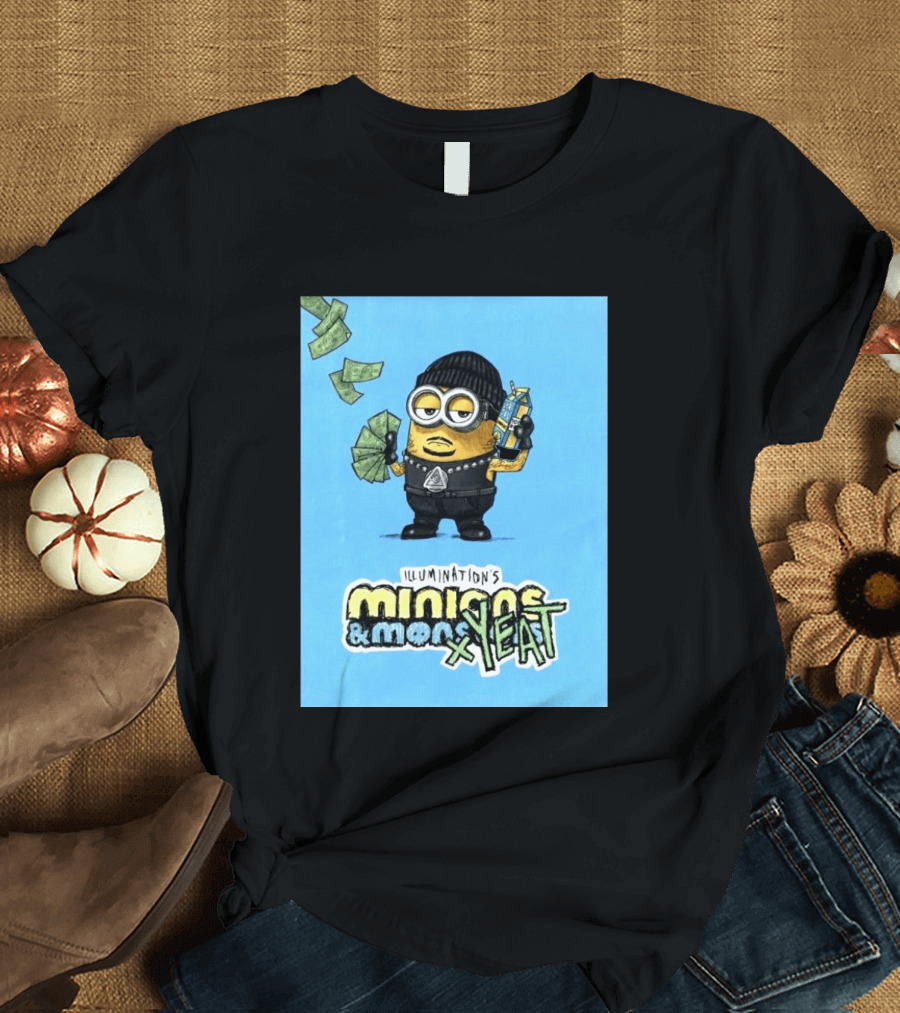 Illumination's Minions & Minions X Yeat Million Dollar Minion T-Shirt