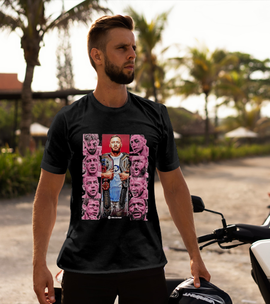 Justin Gaethje MMA On Point UFC Champion T-Shirt