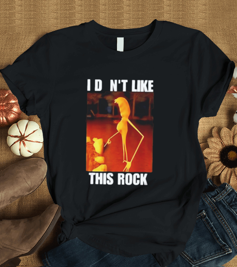 Salad Fingers I Don't Like This Rock Surreal Horror Meme T-Shirt