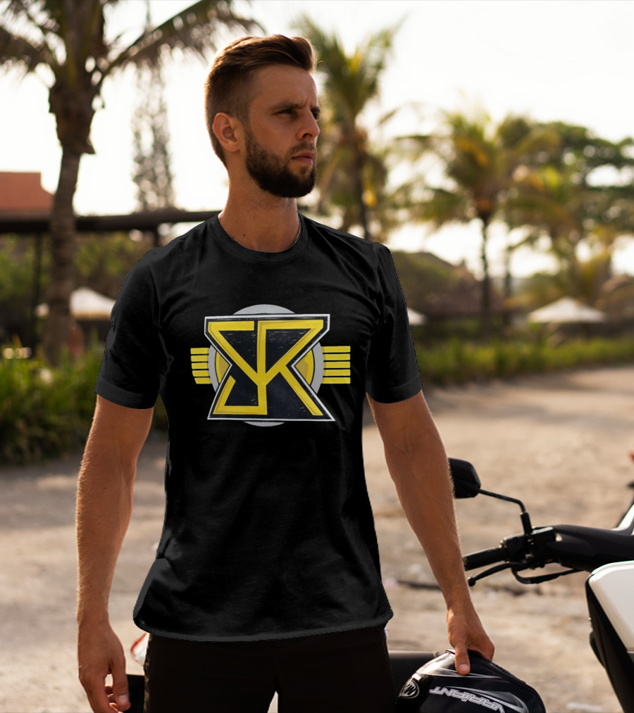 SR Yellow Gray T-Shirt