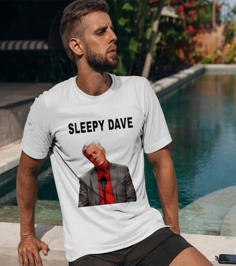 Sleepy Dave Dave Dombrowski Meme T-Shirt