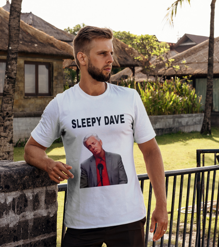 Sleepy Dave Dave Dombrowski Meme T-Shirt