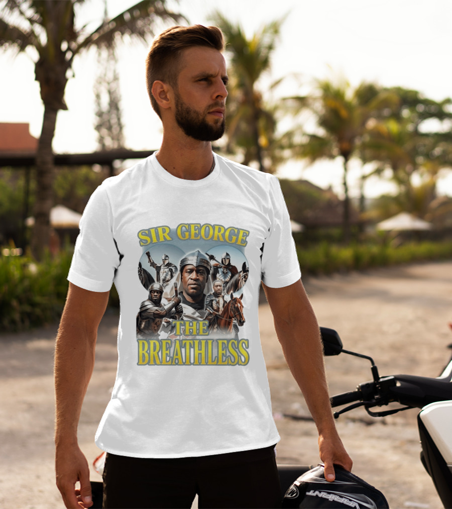 Sir George The Breathless Medieval Knight T-Shirt