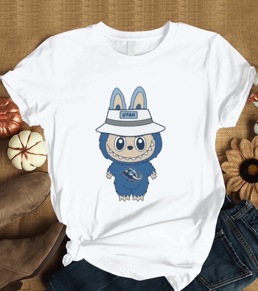 Utah Mammoth Cute Furry Character With Hat T-Shirt