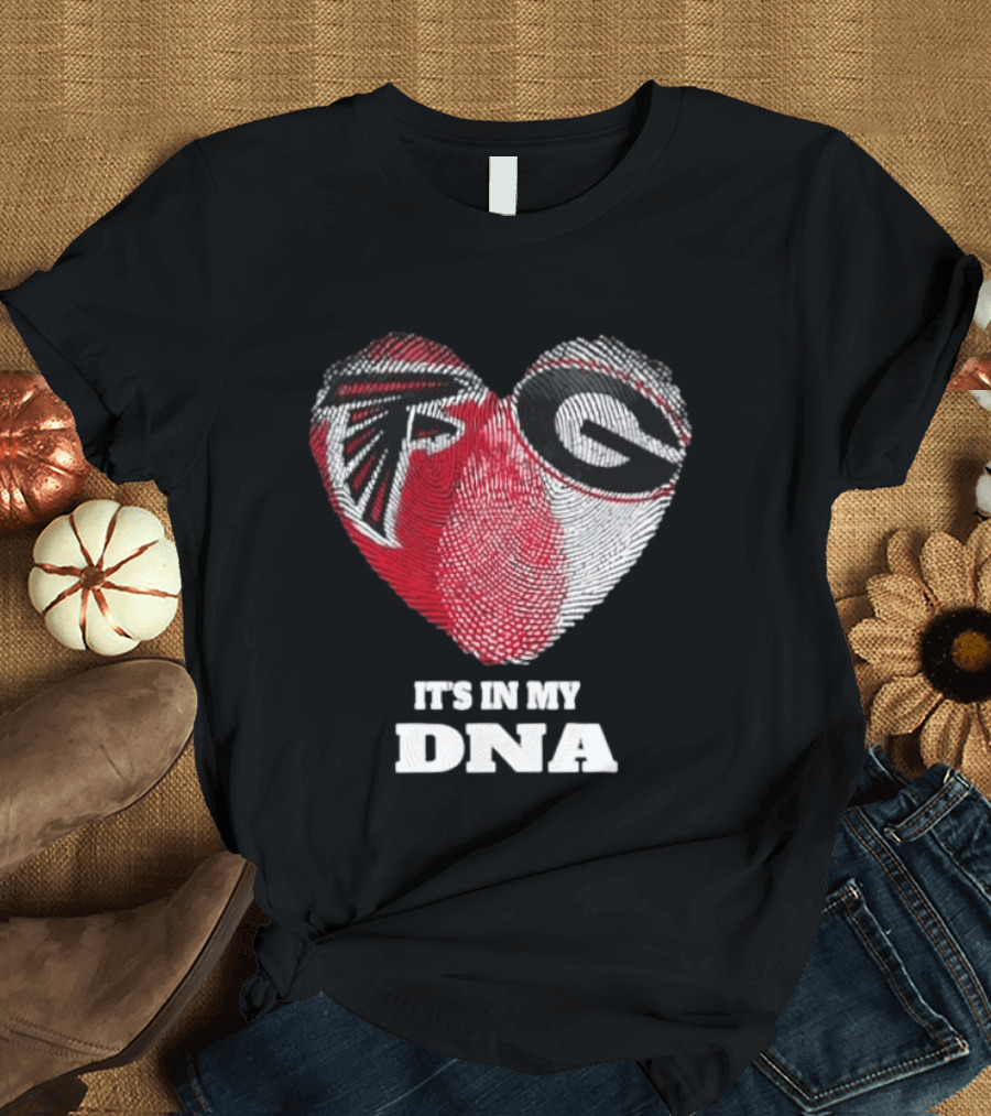 Atlanta Falcons Georgia Bulldogs It's In My DNA T-Shirt