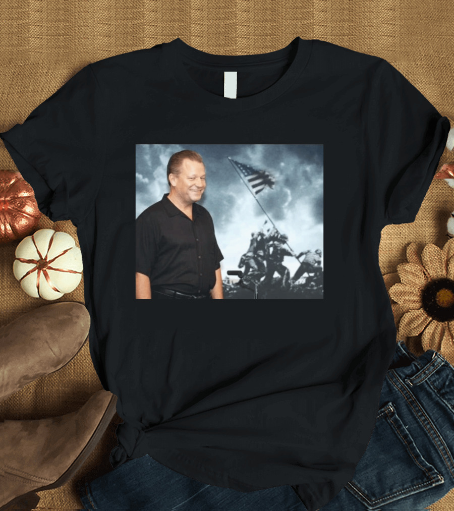 James Bradley Flags Of Our Fathers Iconic Image T-Shirt
