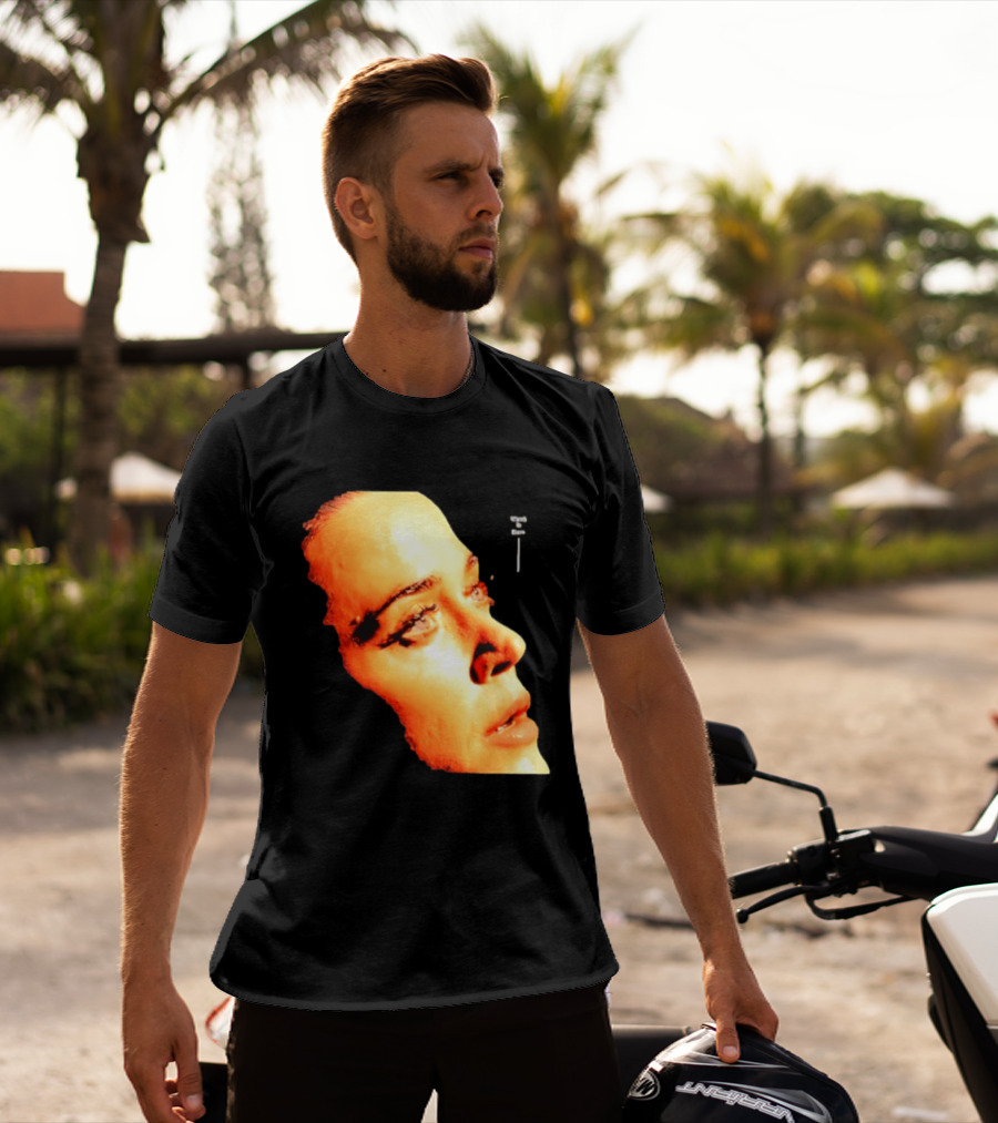 Katy Perry It Burn Music Artist Singer Celebrity Fiery Face T-Shirt