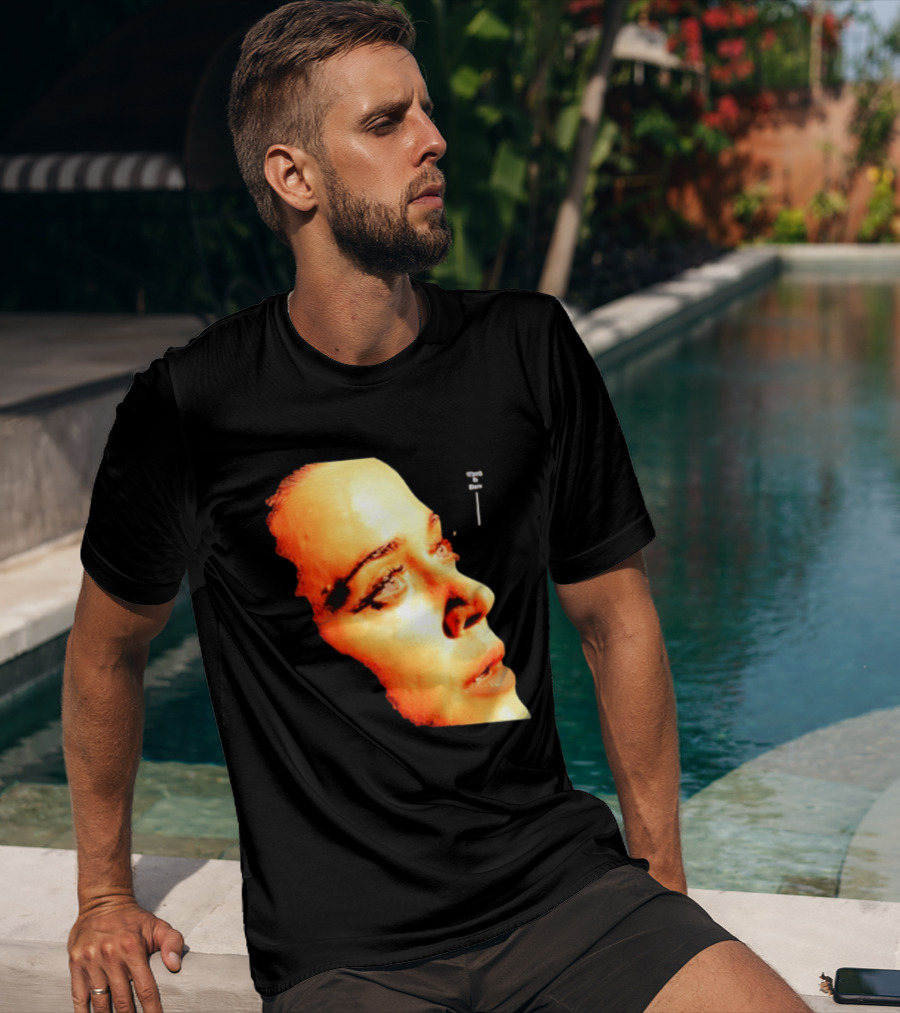 Katy Perry It Burn Music Artist Singer Celebrity Fiery Face T-Shirt