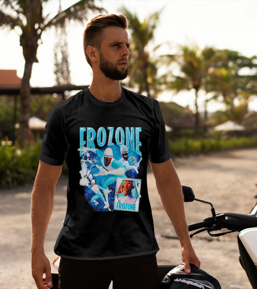 Frozone The Incredibles Disney Movie T-Shirt