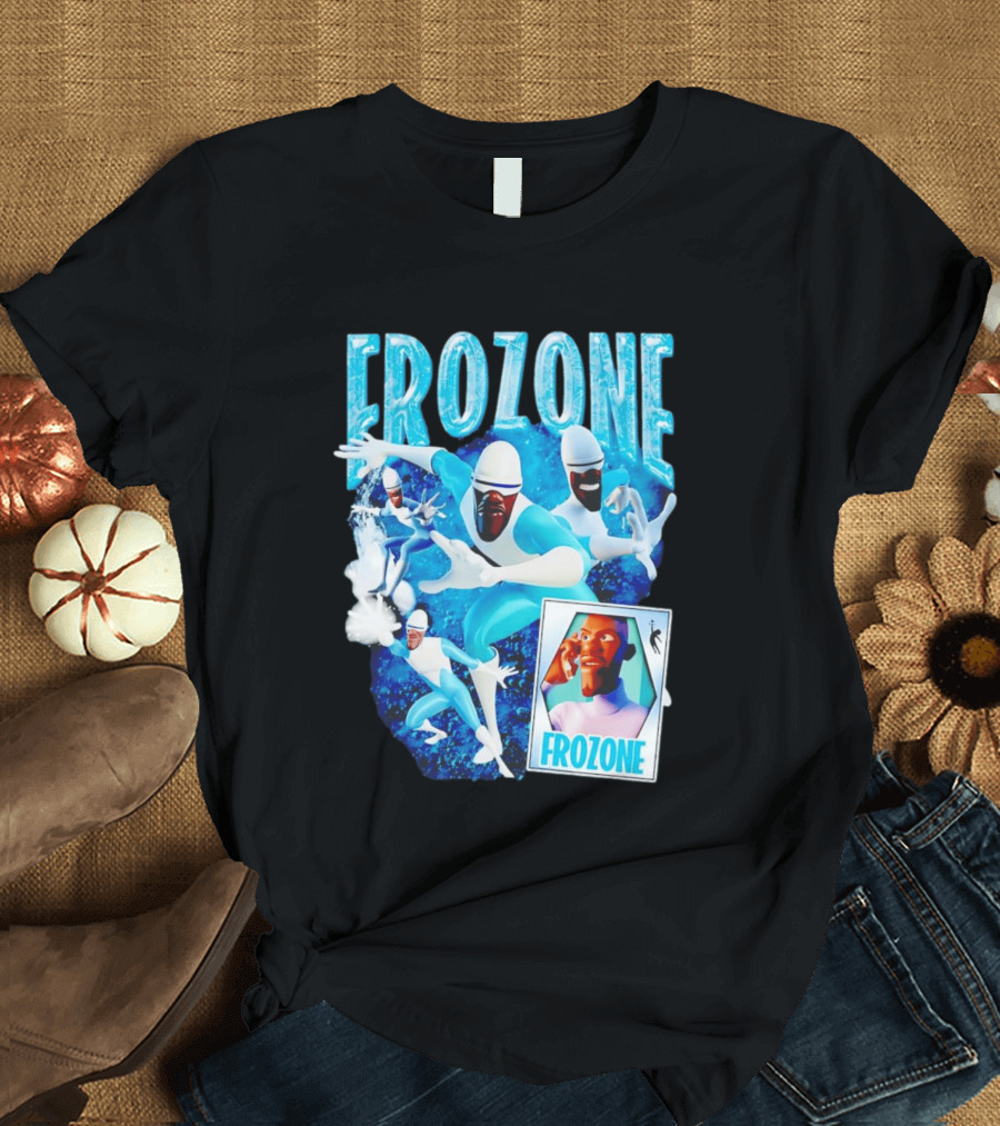 Frozone The Incredibles Disney Movie T-Shirt