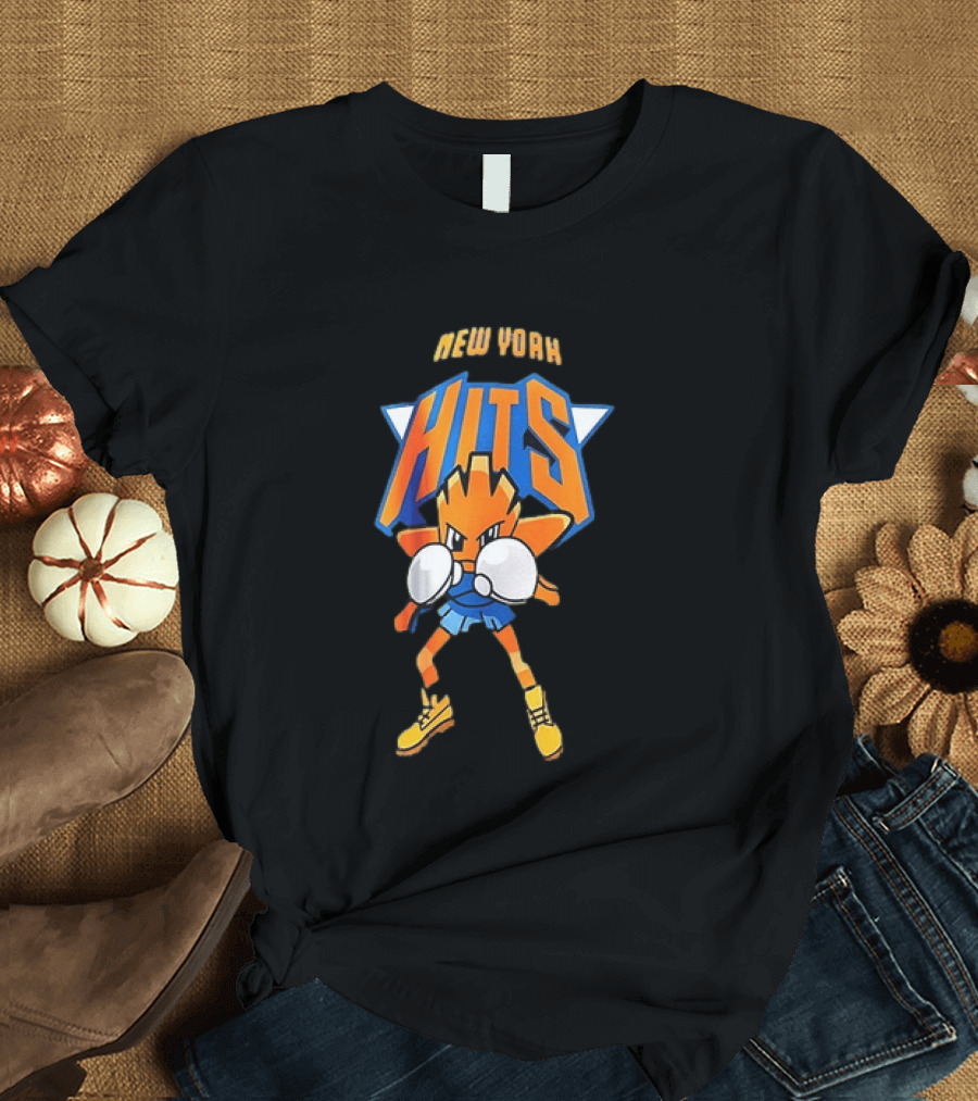 New York Hits Hitmonchan Pokémon Basketball Champions 2026 T-Shirt