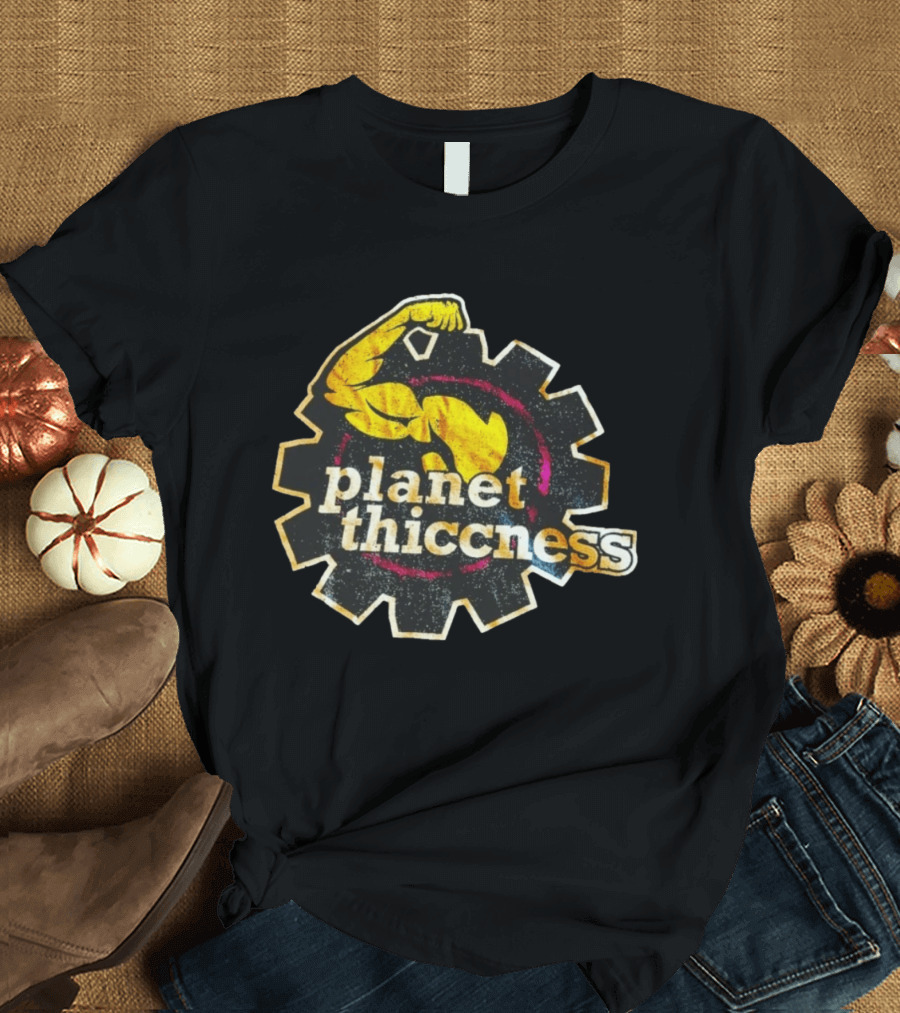 Planet Thiccness Muscle Flex Gear T-Shirt
