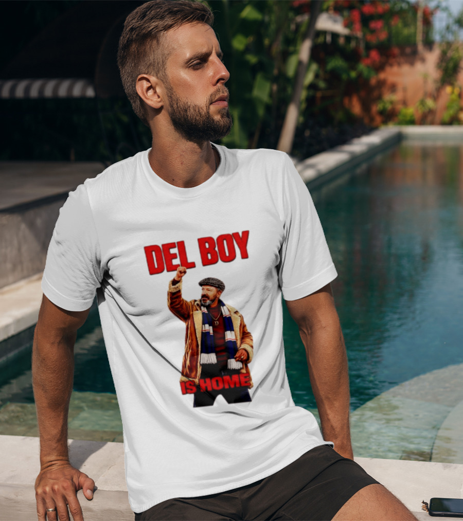 Del Boy Only Fools And Horses Is Home Vintage Look T-Shirt
