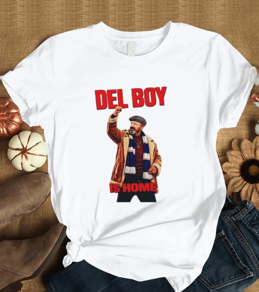 Del Boy Only Fools And Horses Is Home Vintage Look T-Shirt
