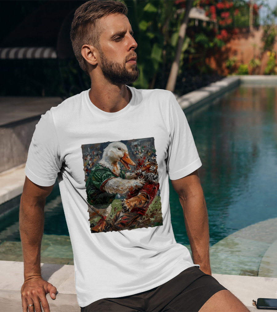 Oregon Ducks Auburn Tigers Football Rivalry Clash T-Shirt