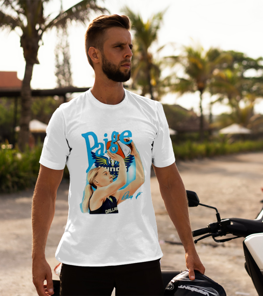 Paige Bueckers Dallas Wings Basketball WNBA Player T-Shirt
