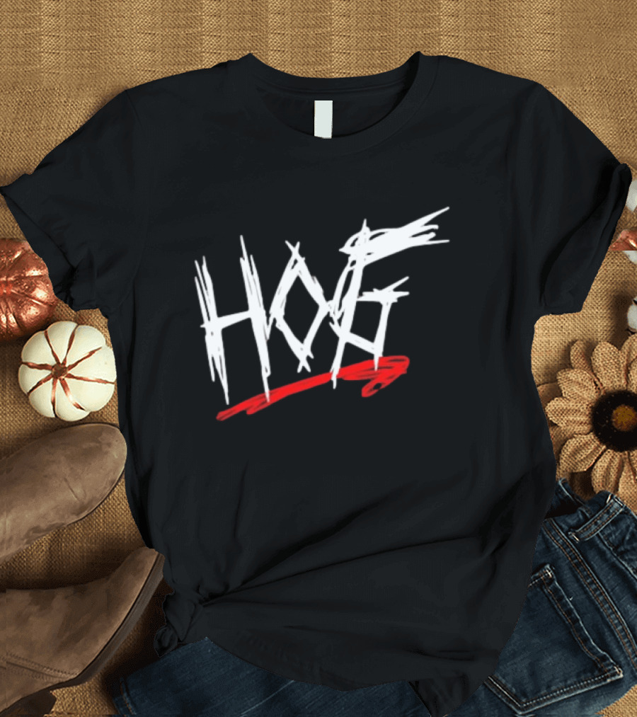 HOF Wrestling Memorabilia Commemorative Sports Organization Hall Of Fame T-Shirt