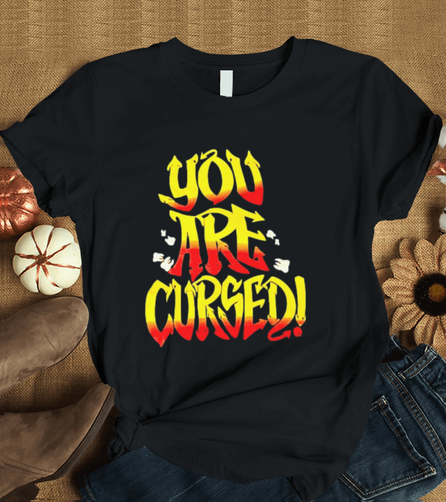 Danhausen You Are Cursed Bold Graffiti T-Shirt