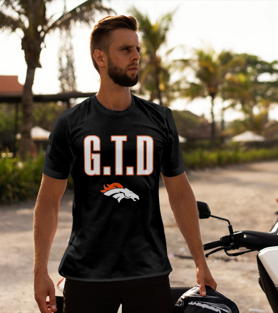 Denver Broncos GTD Official Team Merchandise T-Shirt